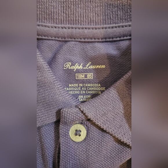 Ralph Lauren Baby Girl Top Size 18 Months - Picture 4 of 6